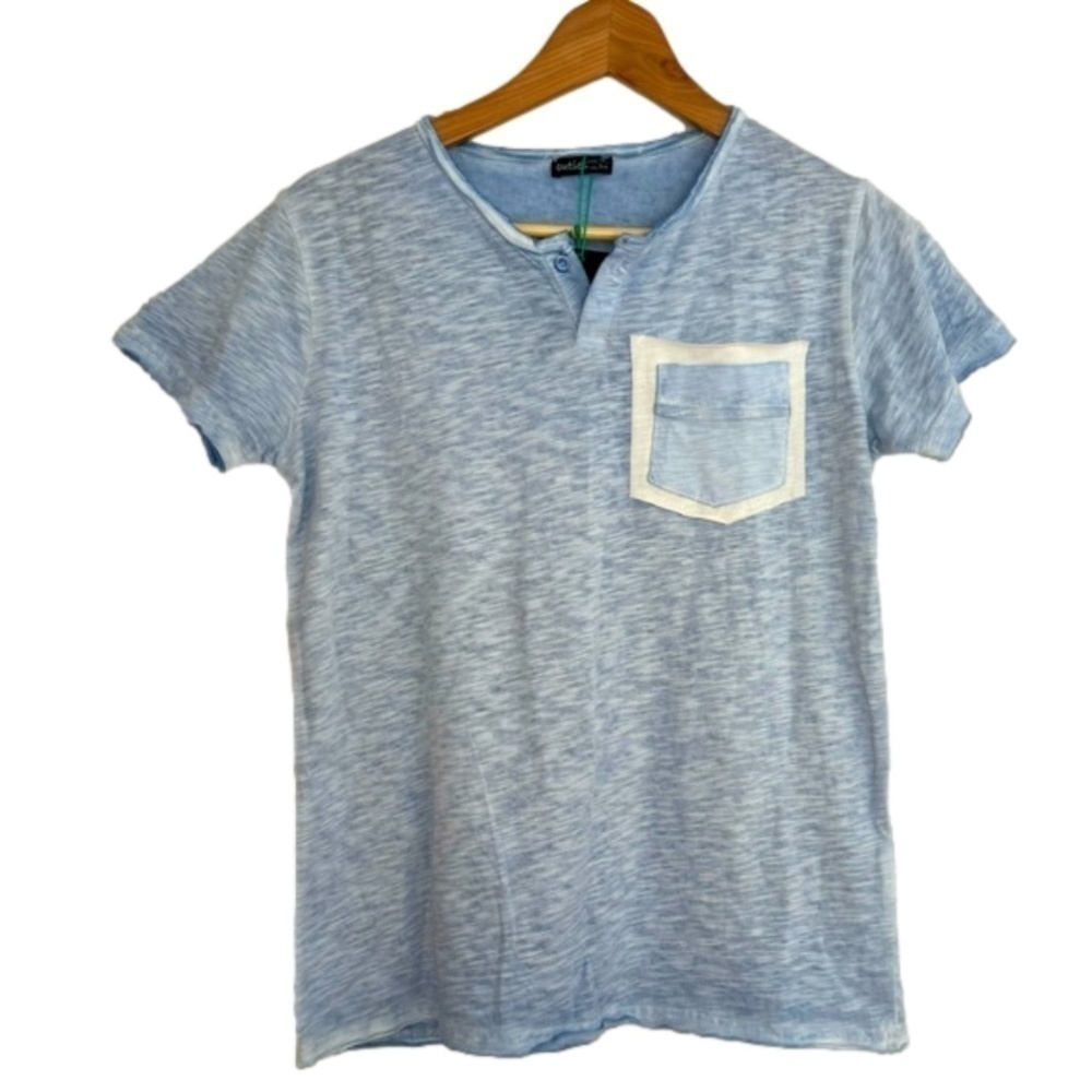 Cuties 100% Cotton Brand New Youth Boy Size 14 Lightweight Pocket T-Shirt Top